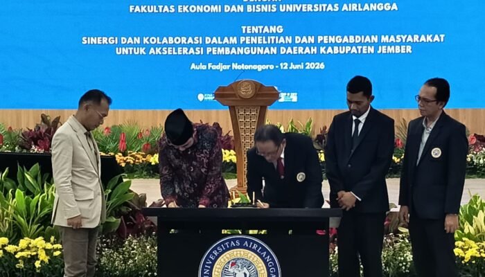 Lawan Kemiskinan dengan Data dan Riset, Pemkab Jember Gandeng FEB UNAIR