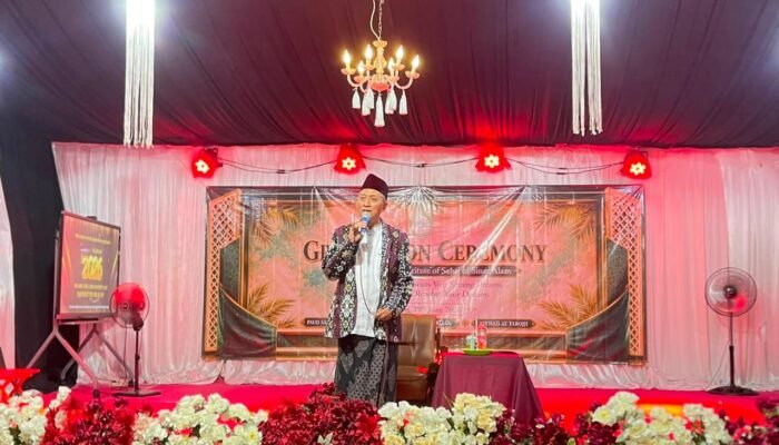 Pesan Wakil Ketua LD PWNU Jatim di Sekolah Pinggir Bengawan Solo: Lingkungan Baik Jadi Kunci Lahirnya Generasi Berakhlak