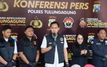 Teror Jambret Pedagang Sayur Berakhir, Komplotan 27 TKP Dibekuk Polres Tulungagung