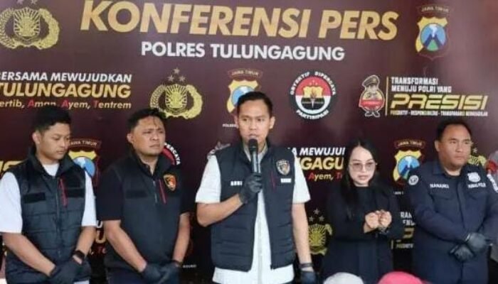 Teror Jambret Pedagang Sayur Berakhir, Komplotan 27 TKP Dibekuk Polres Tulungagung