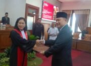 Rapat Paripurna PAW Wakil Ketua DPRD Tulungagung, Panhis Yody Wirawan Resmi Duduki Kursi Pimpinan