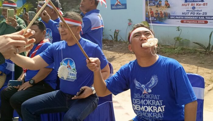 Meriahkan HUT ke-81 RI, Demokrat Tulungagung Uji Kekompakan dan Soliditas Kader