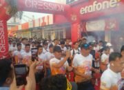 Color Run 7K Bravo Meledak, 750 Warga Tulungagung Tumpah Ruah Rayakan HUT ke-7