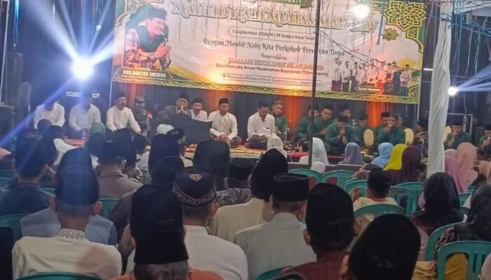 Swadaya Warga Gedangsewu, Maulid Nabi Jadi Momentum Dukung Pemerintahan
