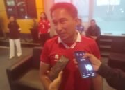 Kapolres Kalfaris Bersama Warga Blitar Raya Nobar Final Timnas