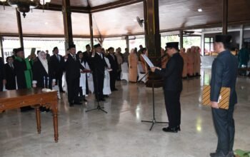 Plt. Bupati Ahmad Baharudin Tunjuk 21 Pejabat Eselon II, Akselerasi Pembangunan Tulungagung