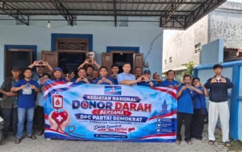 Demokrat Tulungagung Himpun 20 Kantong Darah, Tegaskan Aksi Kemanusiaan
